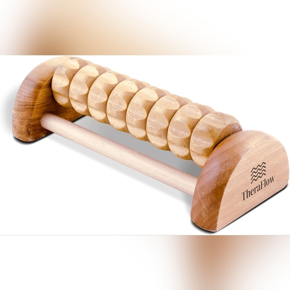 Wooden Foot Massager Roller